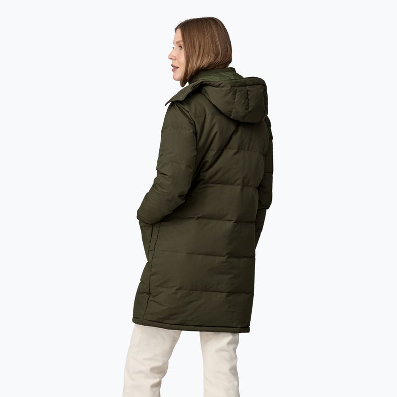 Dámsky páperový kabát Patagonia Downdrift Parka pine needle green 3