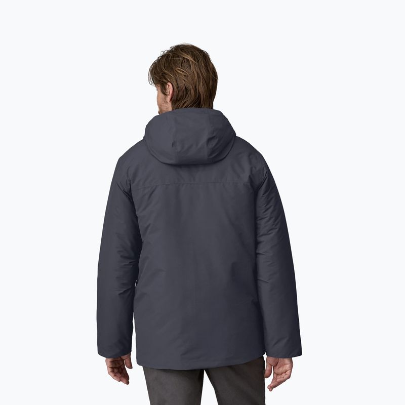 Pánska páperová bunda Patagonia Windshadow Parka smolder blue 3