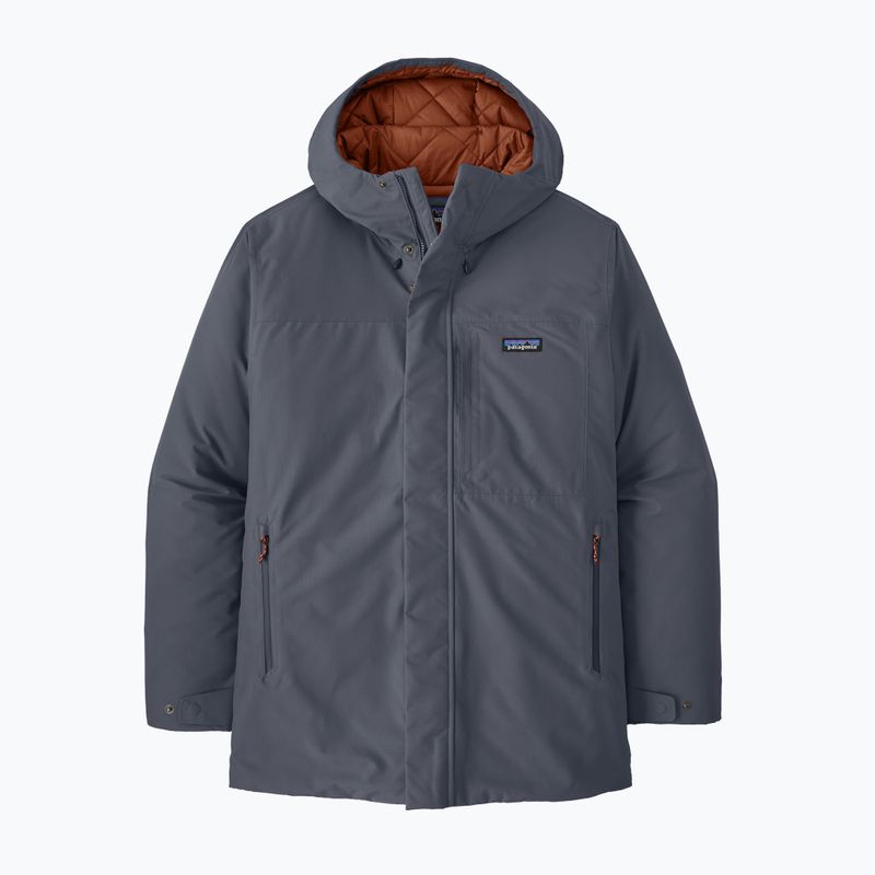 Pánska páperová bunda Patagonia Windshadow Parka smolder blue 4