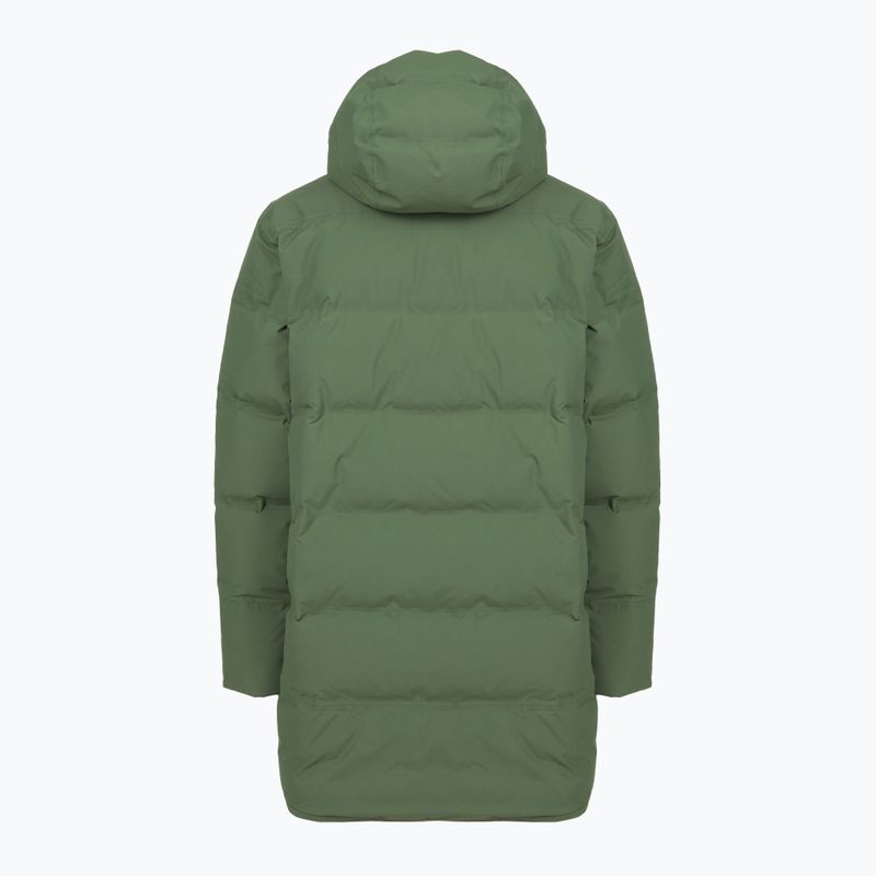 Pánsky páperový kabát Patagonia Jackson Glacier Parka torrey pine green 2