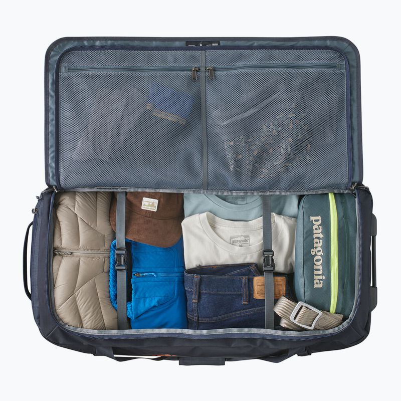 Cestovná taška Patagonia Black Hole Wheeled Duffel 100 l smolder blue 3