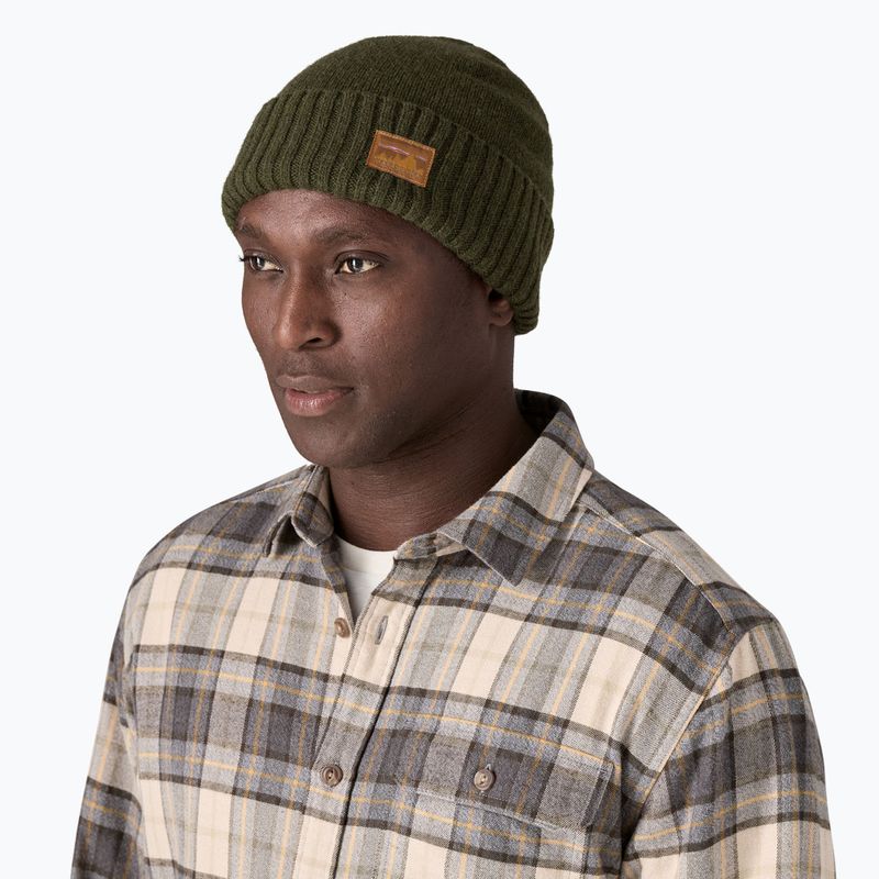 Zimná čiapka Patagonia Brodeo Beanie 73 skyline/pine needle green 2