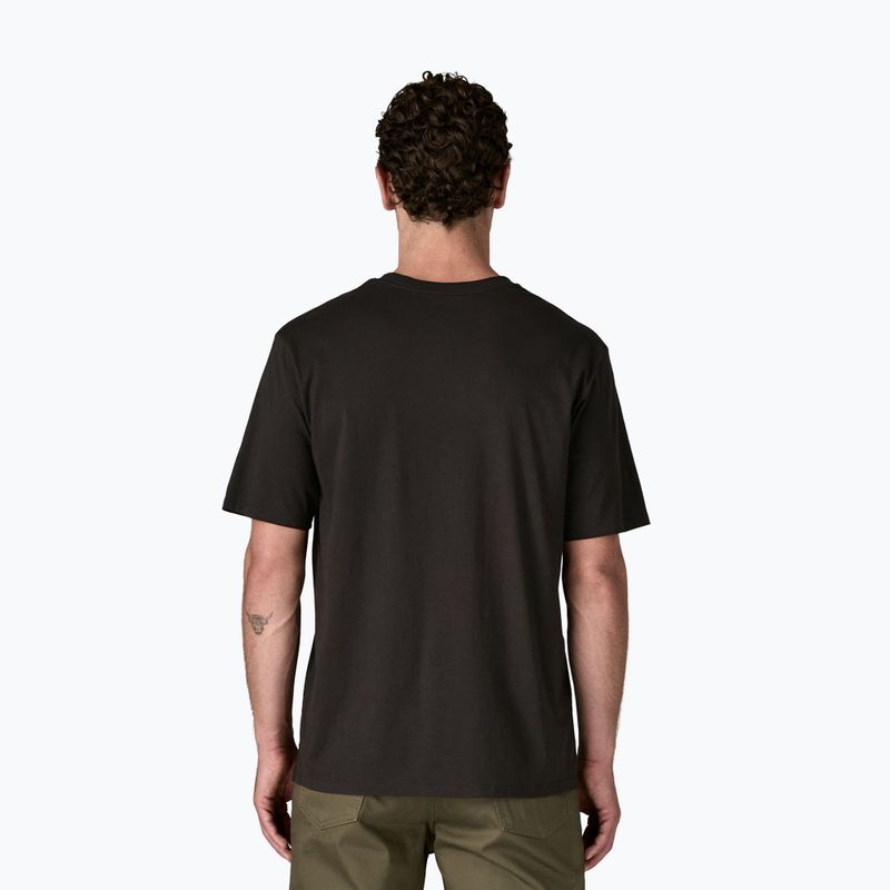 Pánske tričko Patagonia Daily Pocket Tee black 2