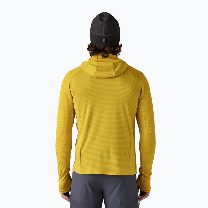 Pánska softshellová bunda Patagonia R1 Hybrid Pullover Hoody bundle green 2