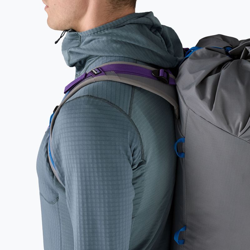 Pánska softshellová bunda Patagonia R1 Hybrid Pullover utility blue 8