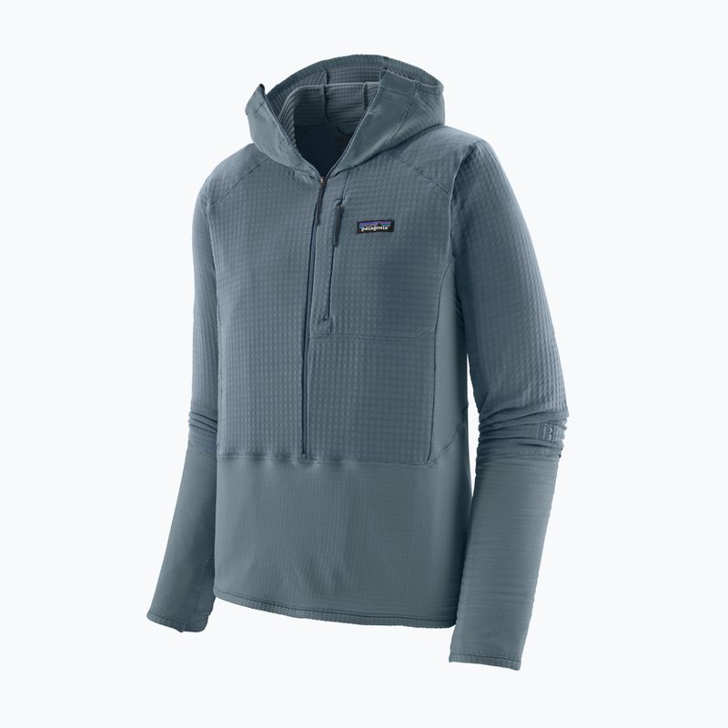 Pánska softshellová bunda Patagonia R1 Hybrid Pullover utility blue 10