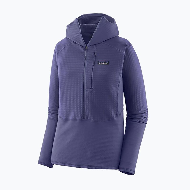 Dámska softshellová bunda Patagonia R1 Hybrid Pullover Hoody solstice purple 3