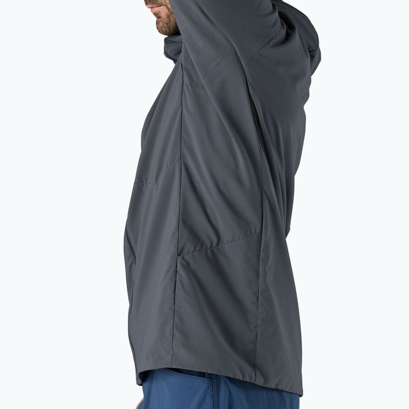 Pánska hybridná bunda Patagonia Nano-Air Ultralight Full-Zip Hoody smolder blue 7