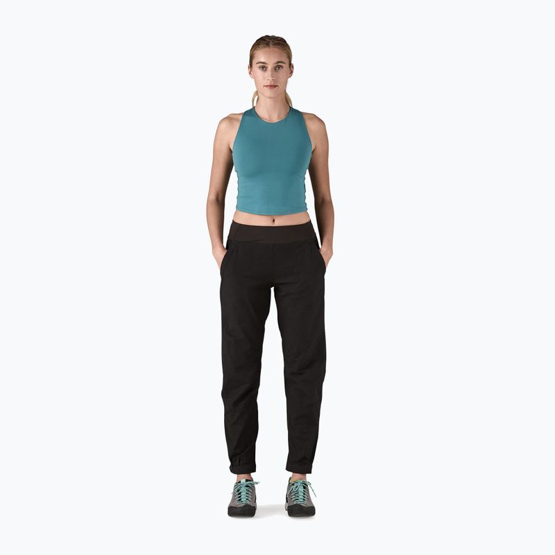 Dámske tričko Patagonia Reversible Tank wetland blue trekking t-shirt 2
