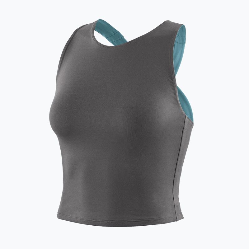Dámske tričko Patagonia Reversible Tank wetland blue trekking t-shirt 7