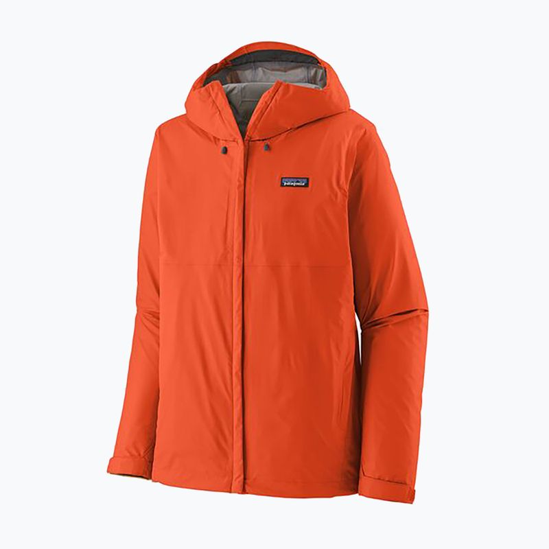 Pánska bunda do dažďa Patagonia Torrentshell 3L Rain pollinator orange 3