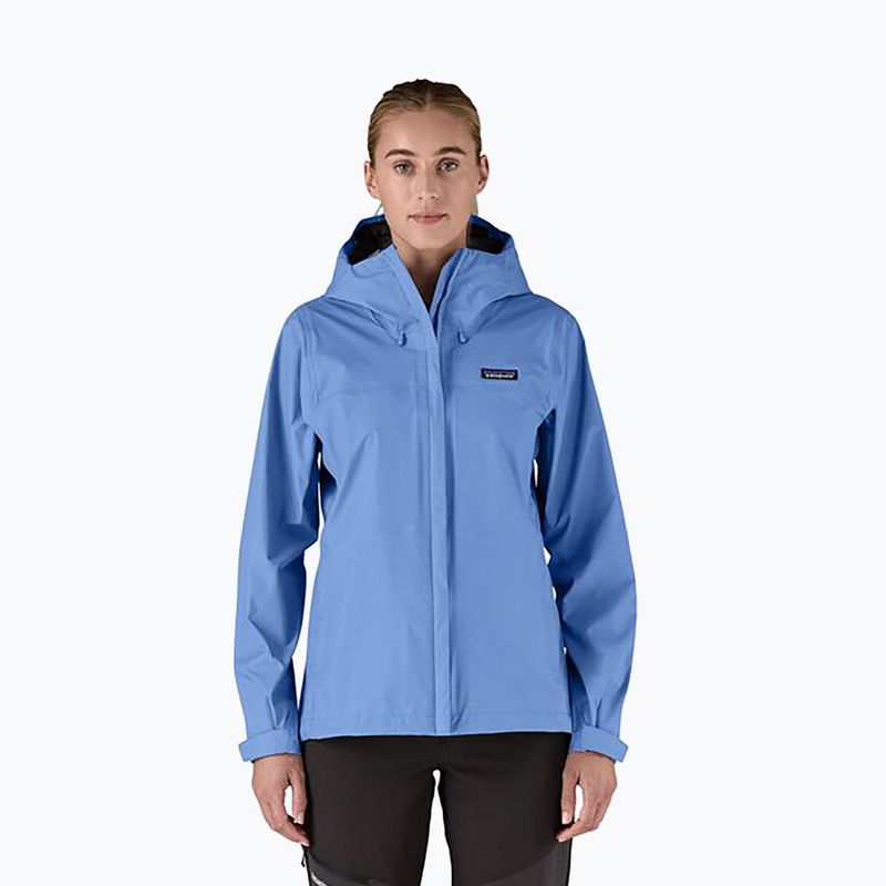 Dámska bunda do dažďa Patagonia Torrentshell 3L Rain abundant blue