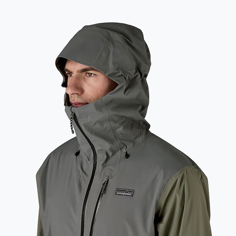Pánska bunda do dažďa Patagonia Granite Crest Rain river rock green 4