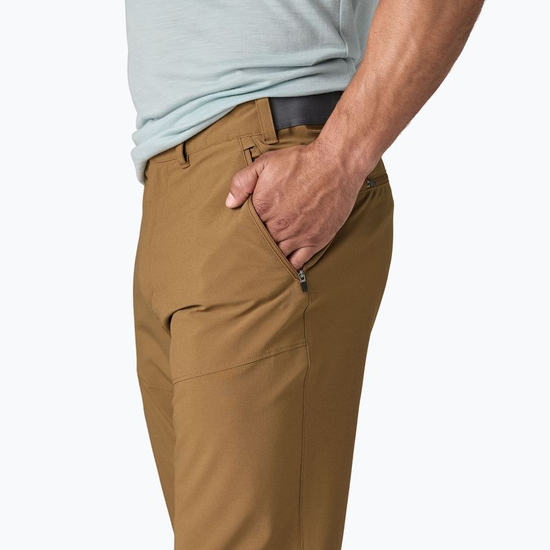 Pánske trekové nohavice Patagonia Terravia Trail Regular coriander brown 3