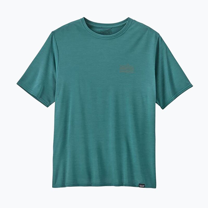 Pánske tričko Patagonia Cool Daily Graphic Shirt strataspire/wetland blue x-dye 3