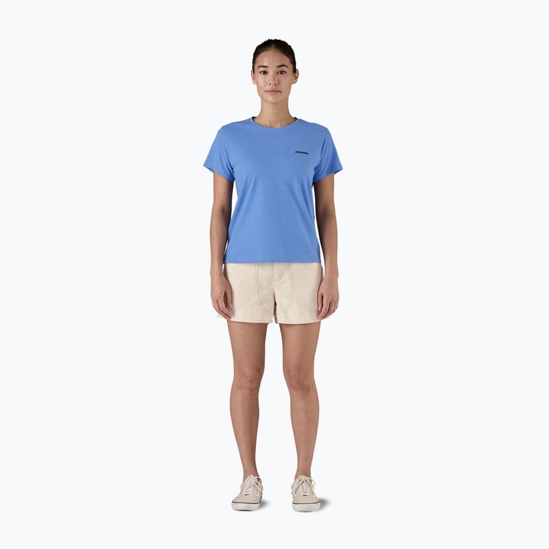 Dámske tričko Patagonia P-6 Logo Responsibili-Tee abundant blue 8