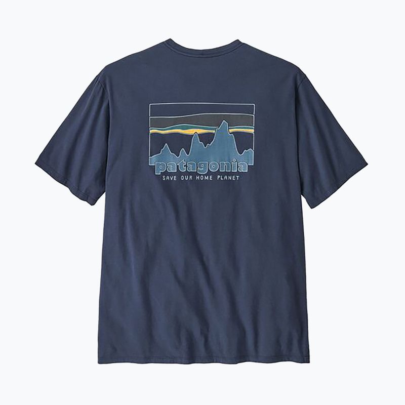 Patagonia pánske tričko '73 Skyline Organic new navy 2