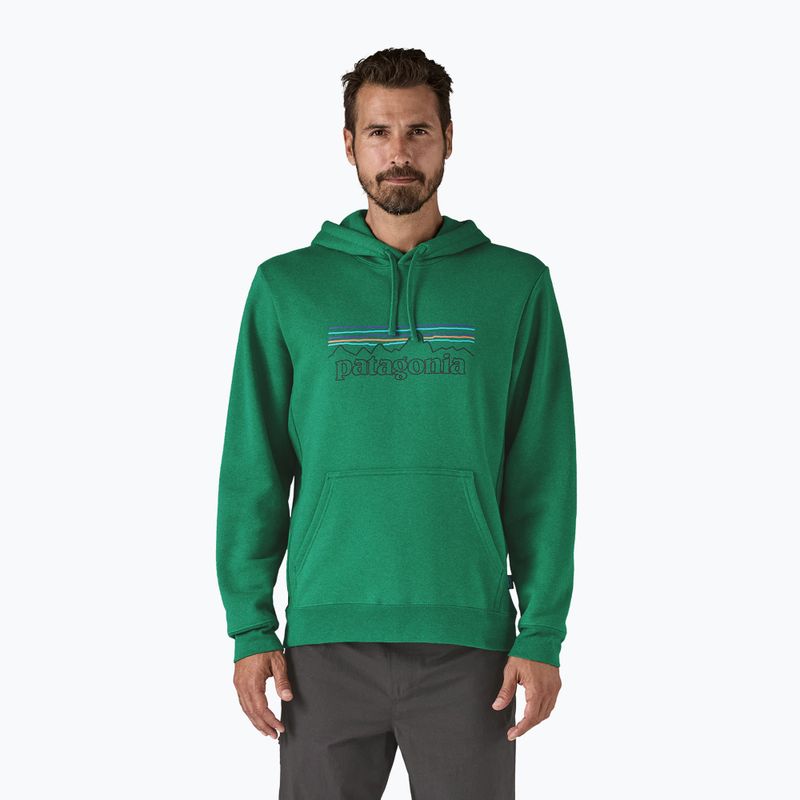 Mikina Patagonia P-6 Logo Uprisal p-6 outline/heartleaf green