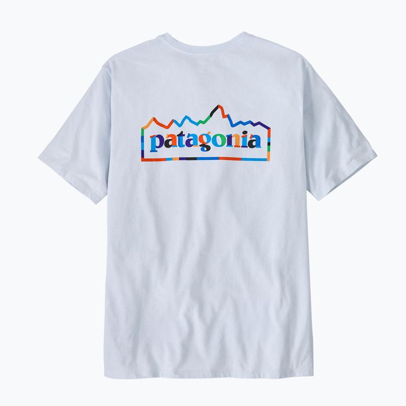 Pánske tričko Patagonia Unity Fitz Responsibili white 2