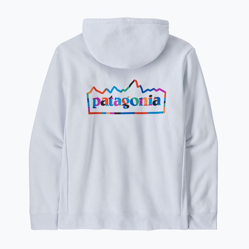 Pánska mikina Patagonia Unity Fitz Uprisal Hoody white 2