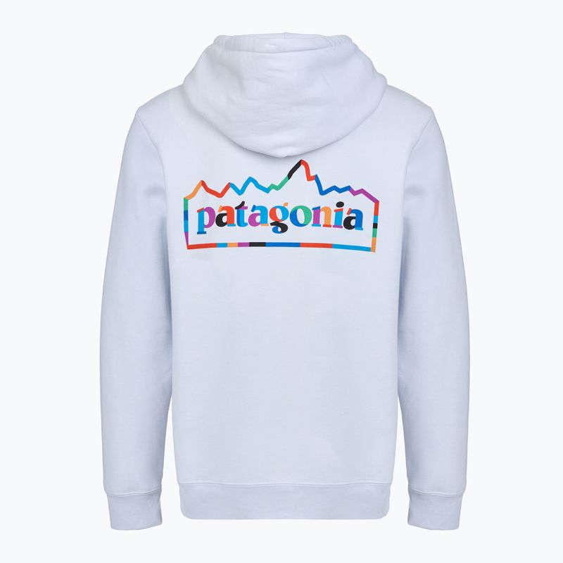 Pánska mikina Patagonia Unity Fitz Uprisal Hoody white 4