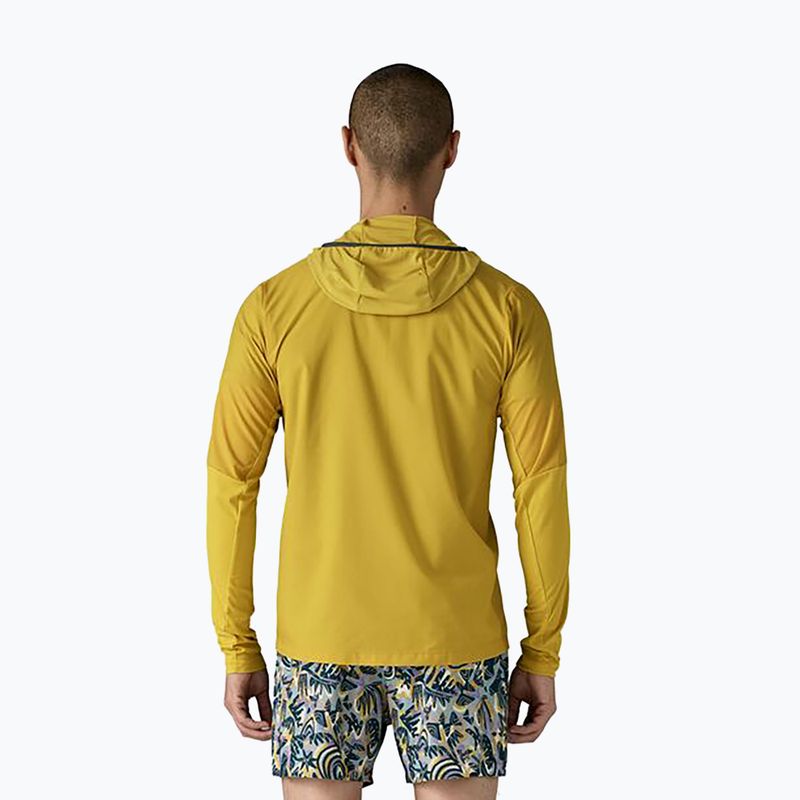 Pánska trekingová mikina Patagonia Airshed Pro Pullover bundle green 2