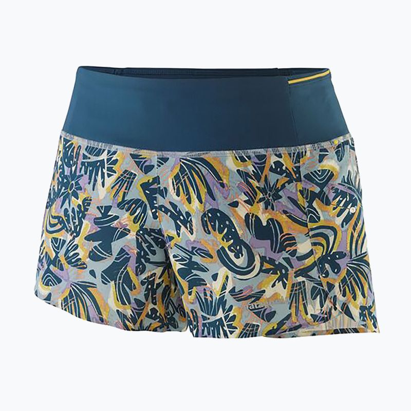 Dámske šortky Patagonia Strider Pro 3 1/2" wild botanist/thermal blue 3