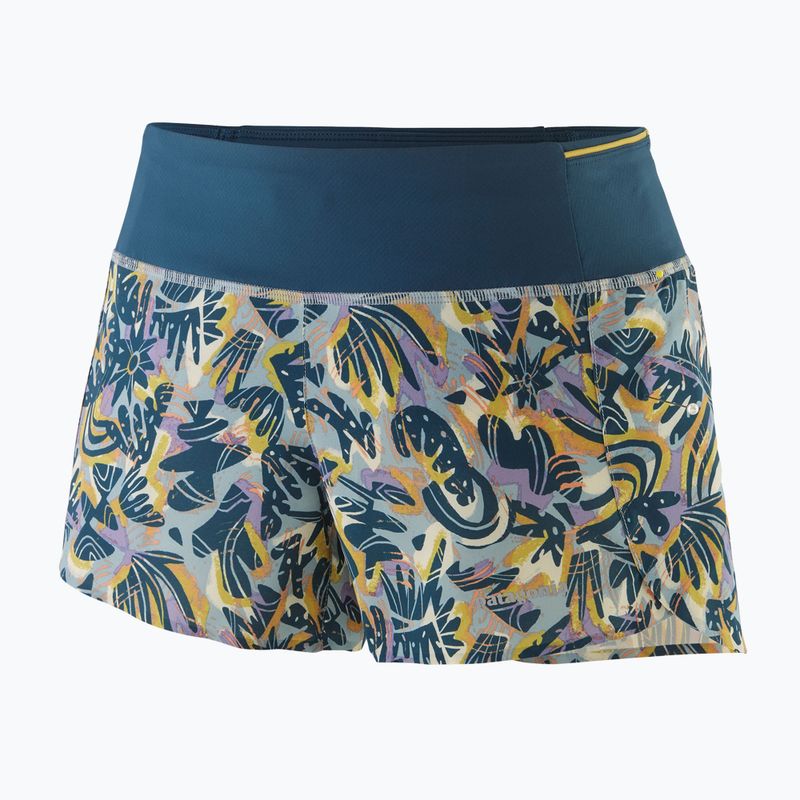 Dámske šortky Patagonia Strider Pro 3 1/2" wild botanist/thermal blue 3