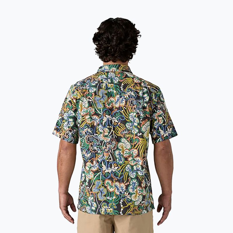Patagonia pánske tričko Tidal Threads Camp undersea/ink black 2