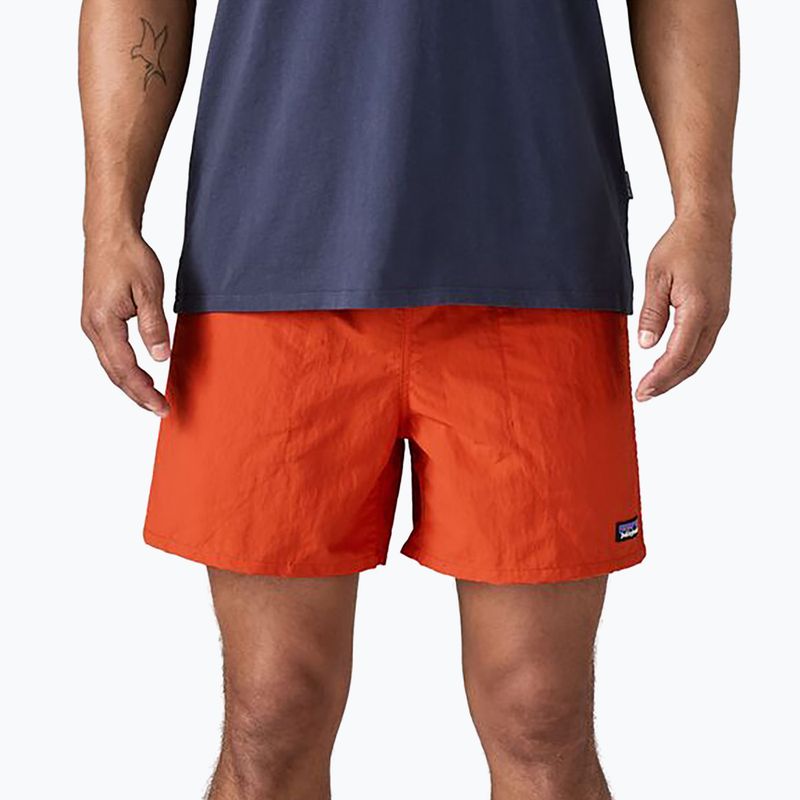 Pánske šortky Patagonia Baggies 5" pollinator orange