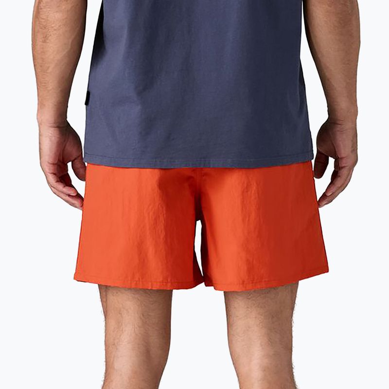 Pánske šortky Patagonia Baggies 5" pollinator orange 3