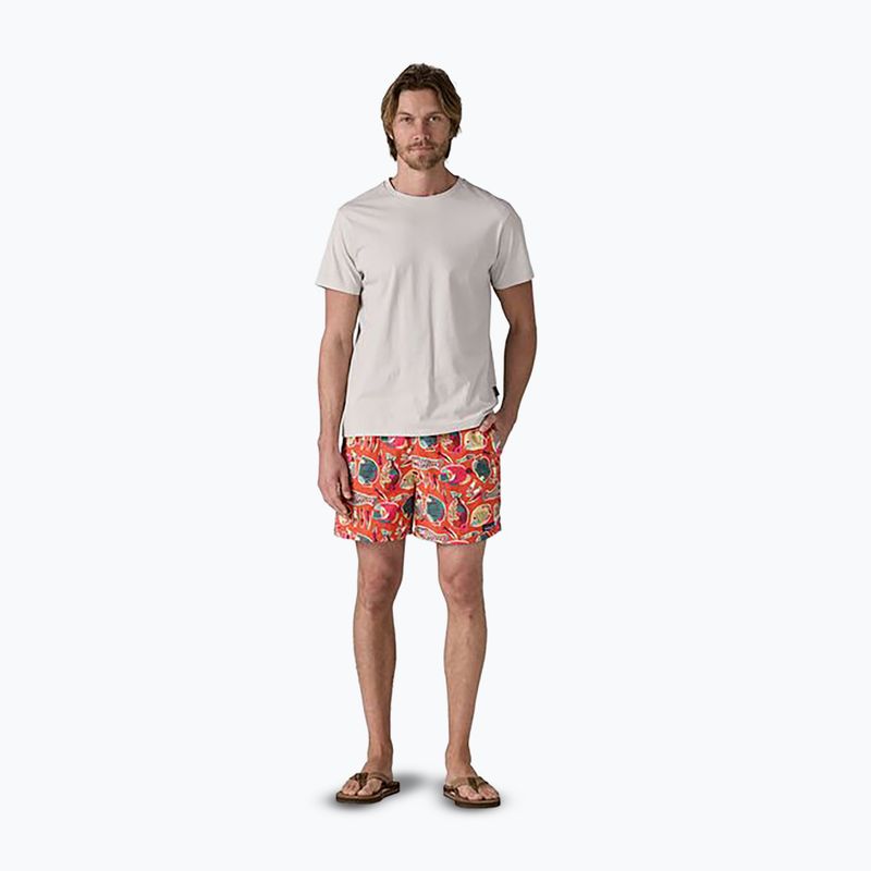 Pánske šortky Patagonia Baggies 5" wrasse/pollinator orange 2