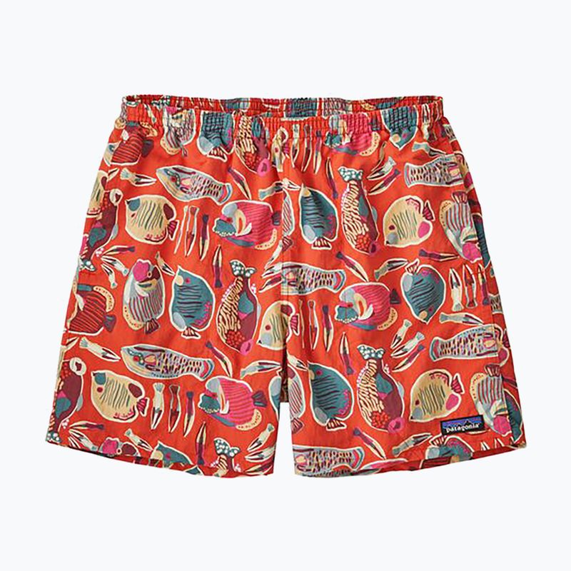 Pánske šortky Patagonia Baggies 5" wrasse/pollinator orange 4