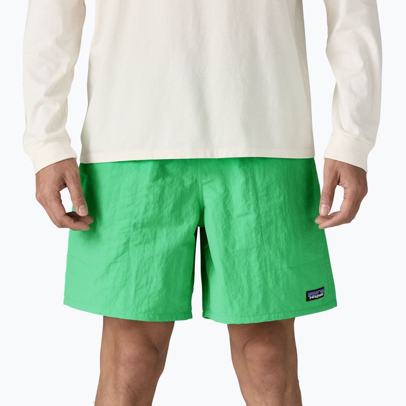Pánske šortky Patagonia Baggies Longs 7" aloe green 3