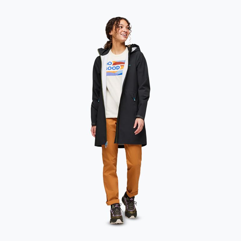Dámska bunda do dažďa Cotopaxi Cielo Rain Trench black 2