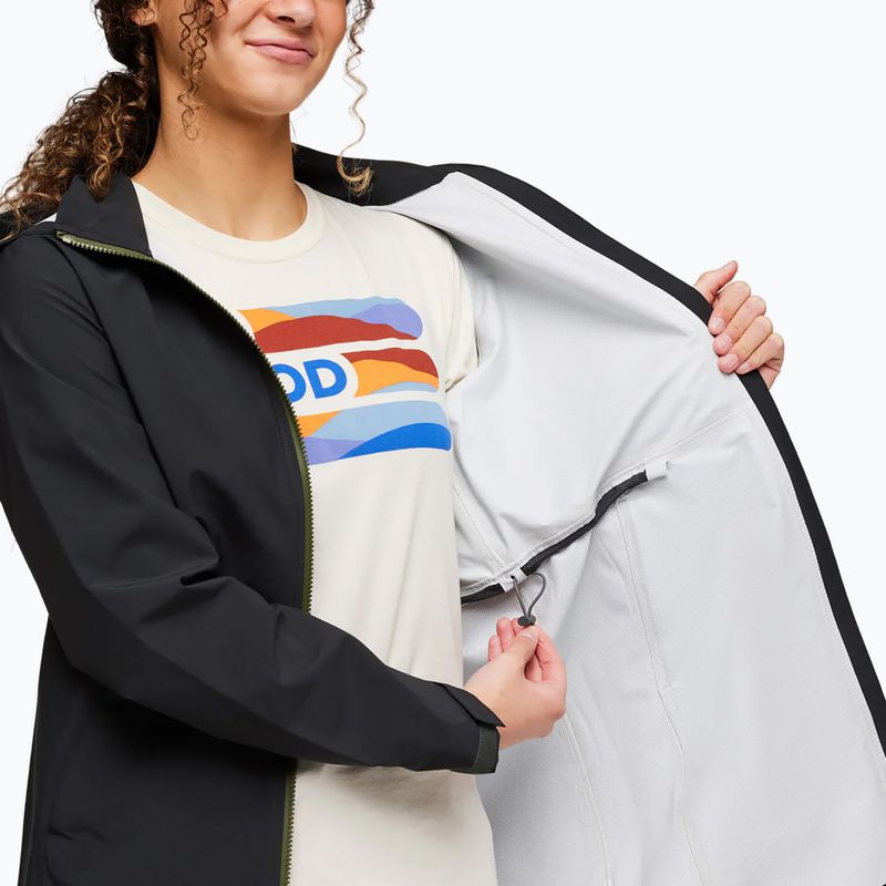 Dámska bunda do dažďa Cotopaxi Cielo Rain Trench black 6