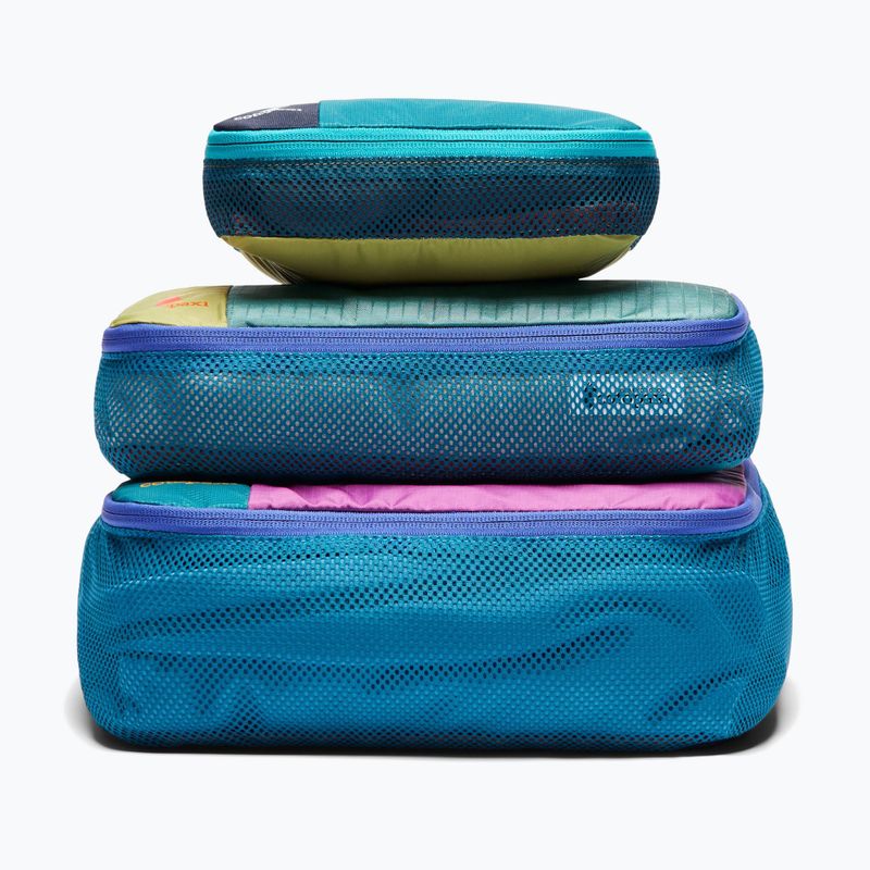 Sada organizérov Cotopaxi Cubo Packing Travel Bundle del dia 3