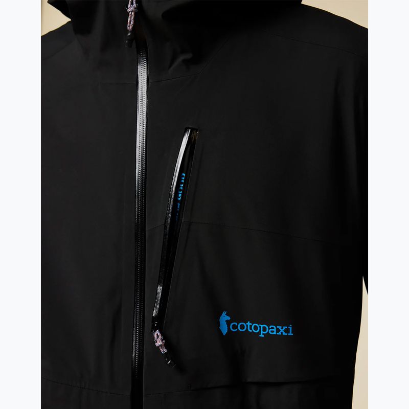 Pánska softshellová bunda Cotopaxi Impermeo 3L Hooded Shell cotopaxi black 5
