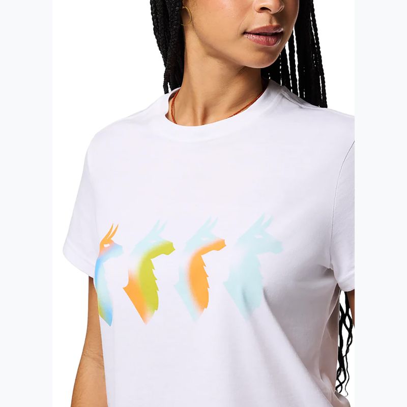 Dámske tričko Cotopaxi Cuatro Bitmap white 4