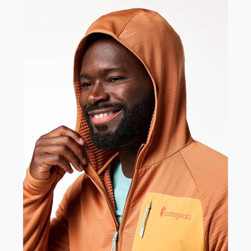 Pánska trekingová mikina Cotopaxi Otero Fleece Full-Zip Hooded whiskey 5