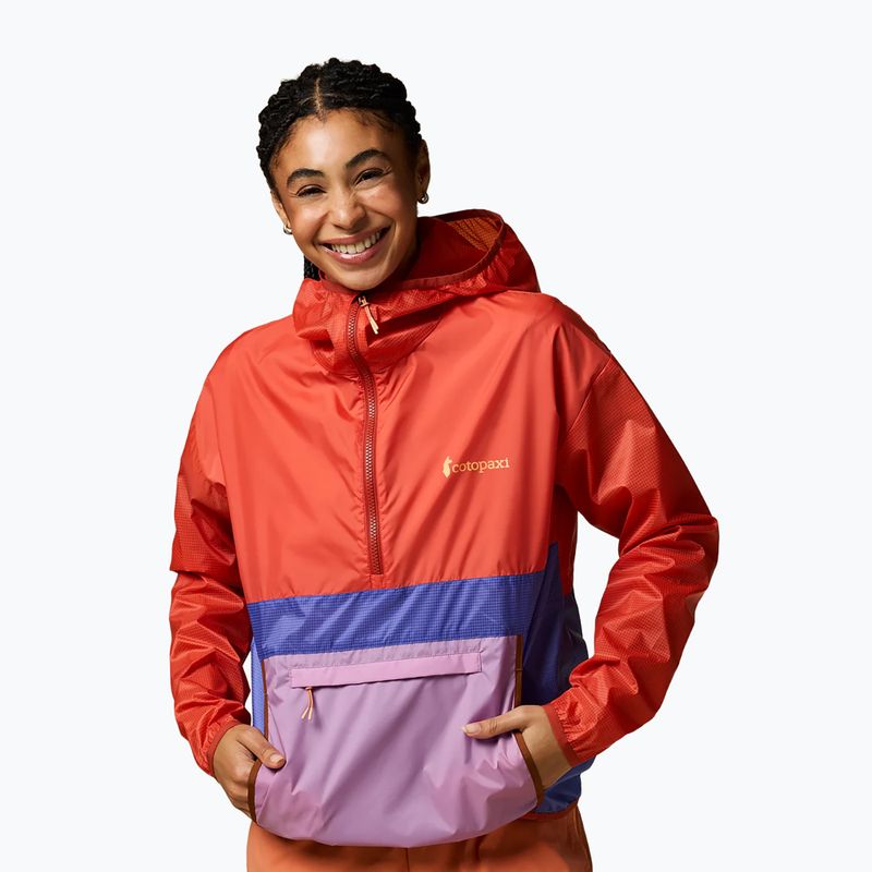 Dámska vetrovka Cotopaxi Teca Half-Zip Windbreaker smell the begonias