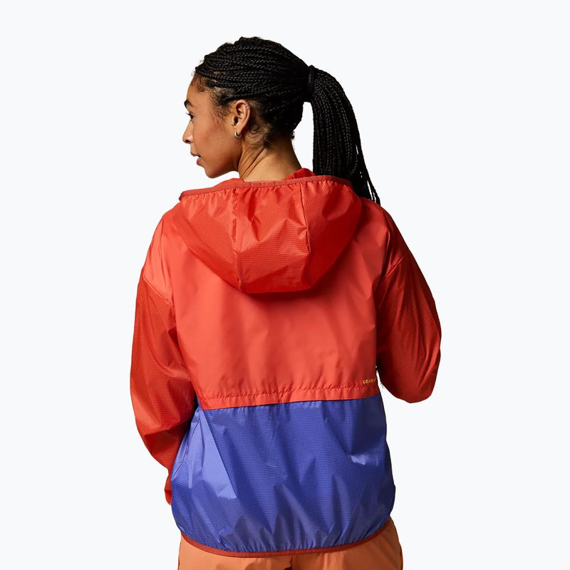 Dámska vetrovka Cotopaxi Teca Half-Zip Windbreaker smell the begonias 3
