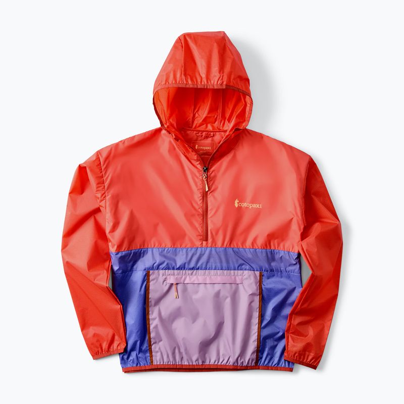 Dámska vetrovka Cotopaxi Teca Half-Zip Windbreaker smell the begonias 7