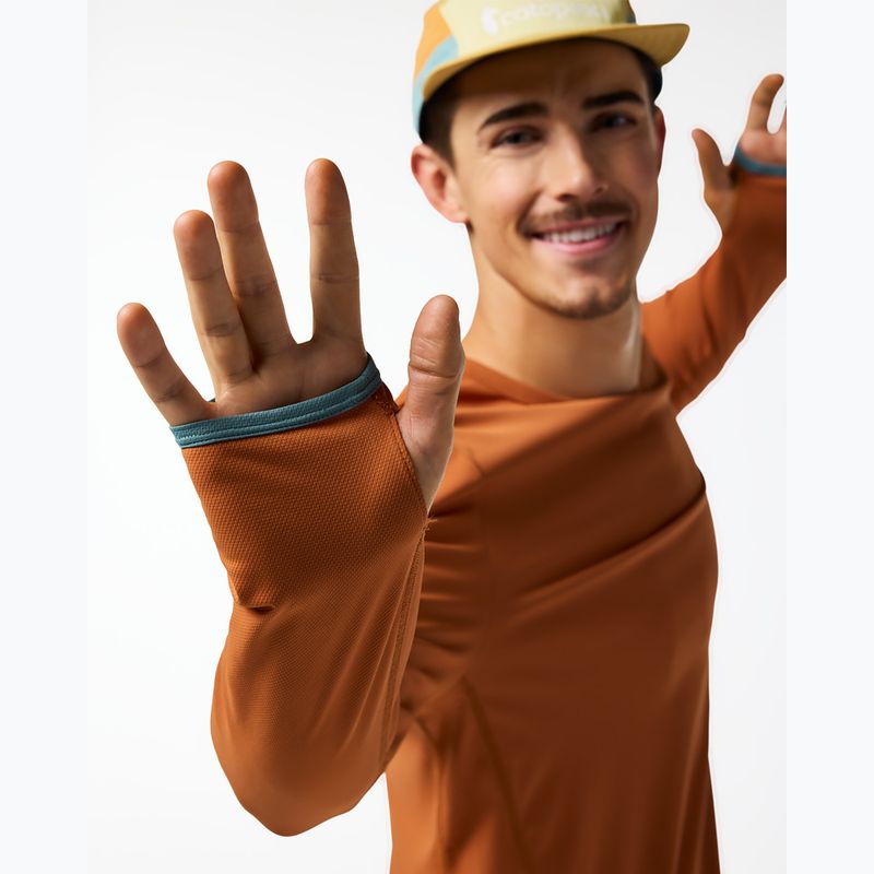 Pánske tričko longsleeve Cotopaxi Sombra Sun whiskey 4