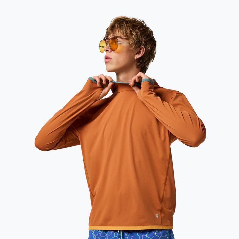 Pánska trekingová mikina Cotopaxi Sombra Sun Hoodie whiskey