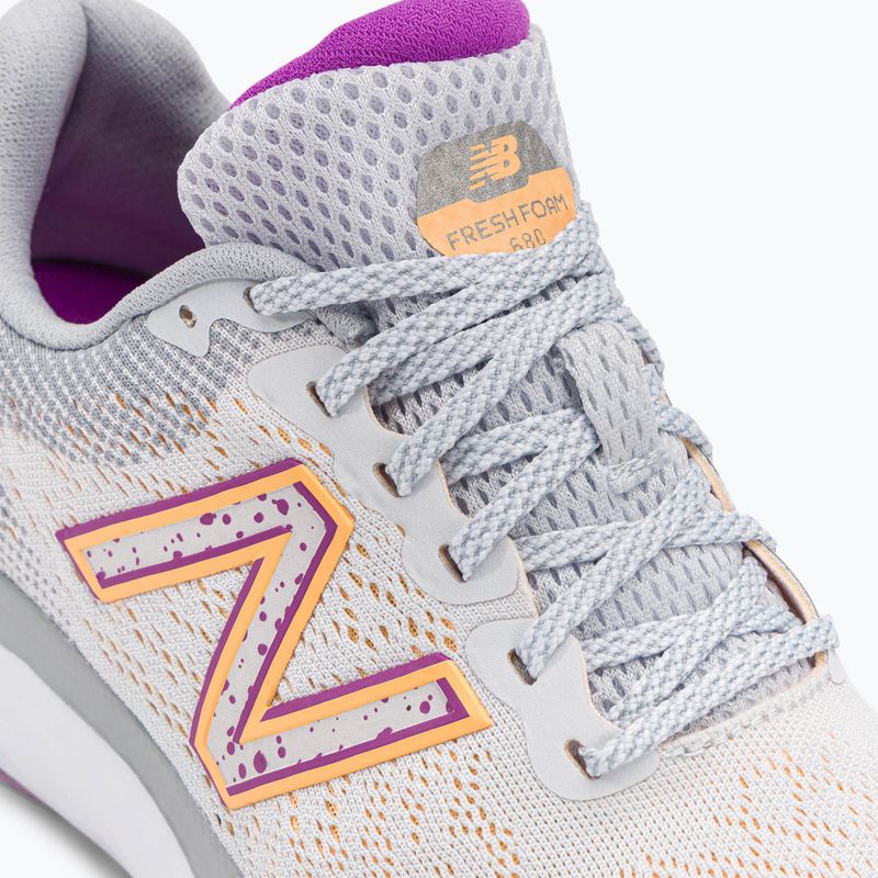 Dámska bežecká obuv New Balance Fresh Foam 680 v7 quartz grey 8