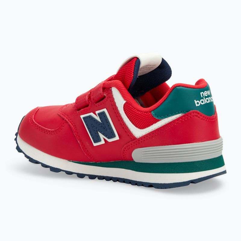 Detská obuv New Balance 574's V1 red 3