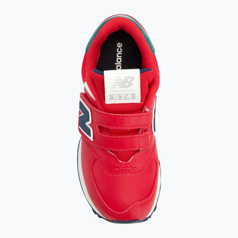 Detská obuv New Balance 574's V1 red 5