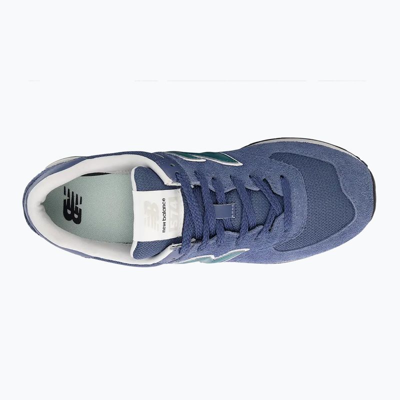 Obuv New Balance 574's V2 navy/green  14