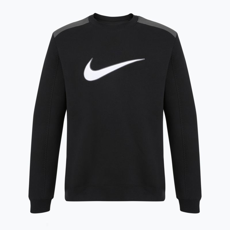 Pánska mikina Nike Sportswear Fleece Crew black/iron grey